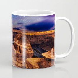 Horseshoe Bend Starseeds - Starry Sky Night at Grand Canyon Arizona Coffee Mug