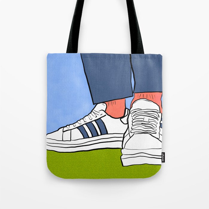 All Day I Dream About Skateboarding Retro Modern Indie Aesthetic Street Style Sneakerhead Art Print Tote Bag