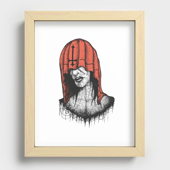 Marianne The Witch Recessed Framed Print