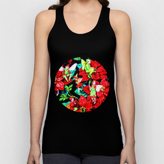 Fairy Flower | Christmas Spirit Unisex Tank Top