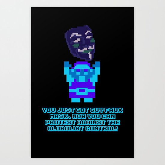 Legend of Guy Art Print