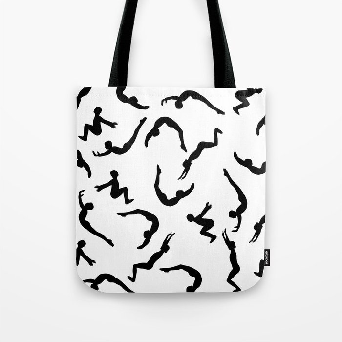 Sports pattern - Gymnastics Flickflack Tote Bag