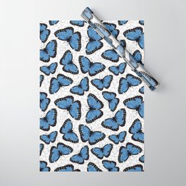 Blue morpho butterflies Wrapping Paper