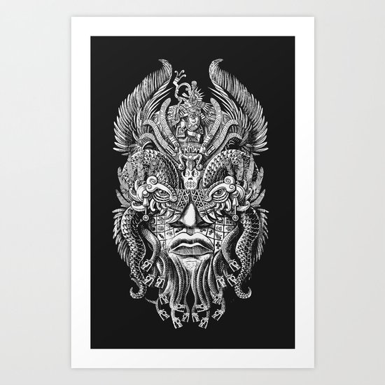 Queztalcoatl Art Print