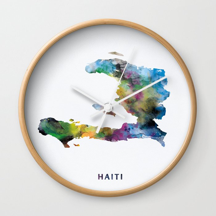 Haiti Wall Clock