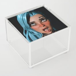 Ahegao girl Acrylic Box