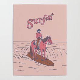 Surfin' Poster