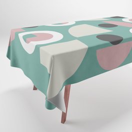 Classic geometric arch circle composition 18 Tablecloth