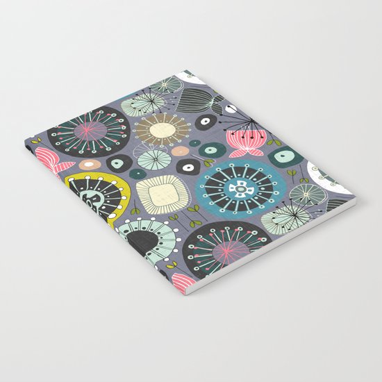 blooms amethyst Notebook
