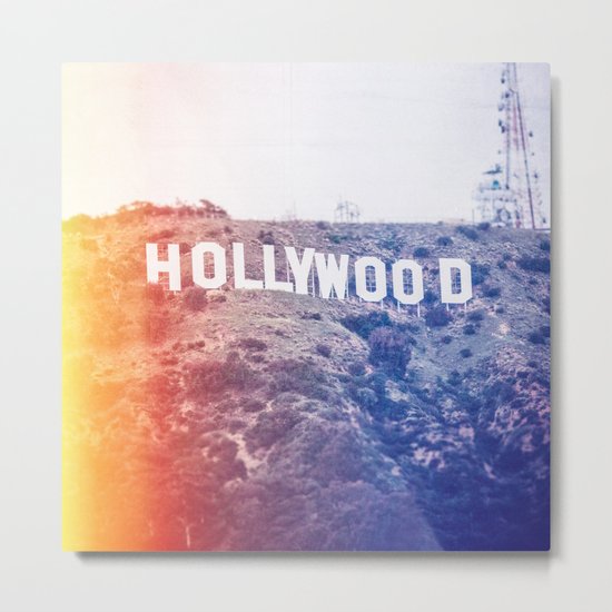 Hollywood Metal Print