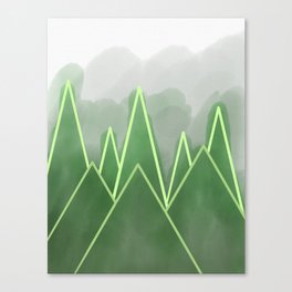 smokey mountains Canvas Print