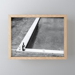 Poolside Framed Mini Art Print