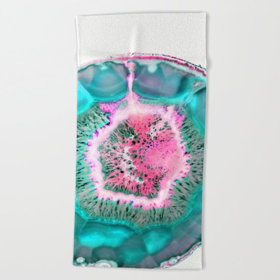 Agate Beauty #society6 #decor #buyart Beach Towel