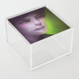 Purple Green Guy Acrylic Box