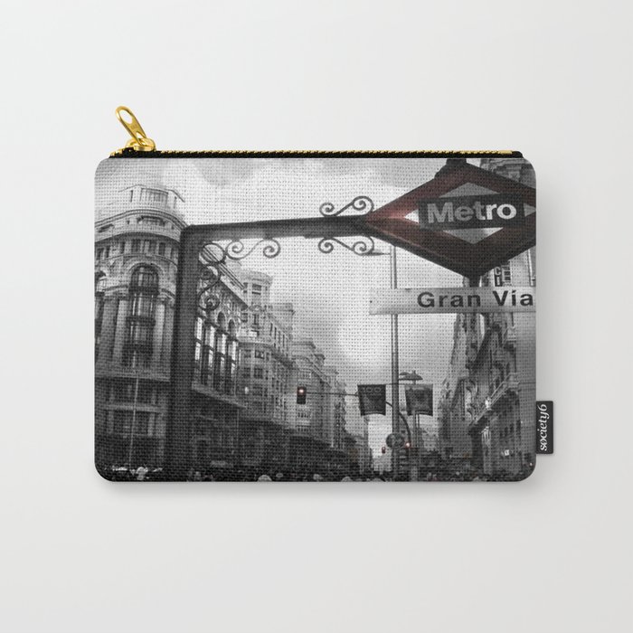 Gran Via-Madrid Carry-All Pouch