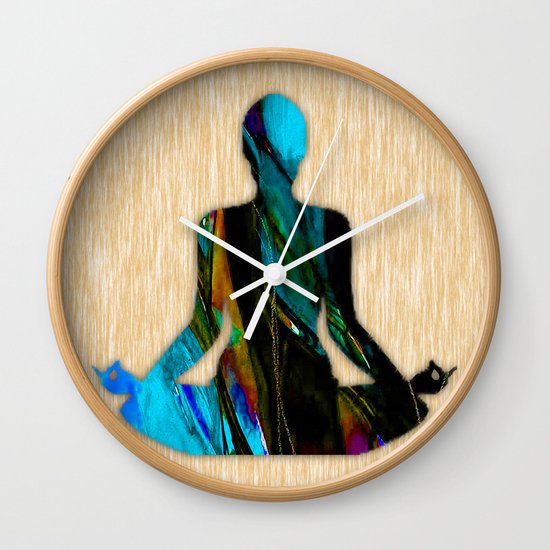 Meditation Wall Clock