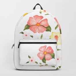 Romantic Flowers Nursery Backpack