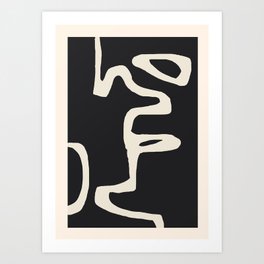 abstract minimal 56 Art Print