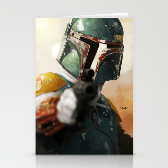 Boba Stationery Cards