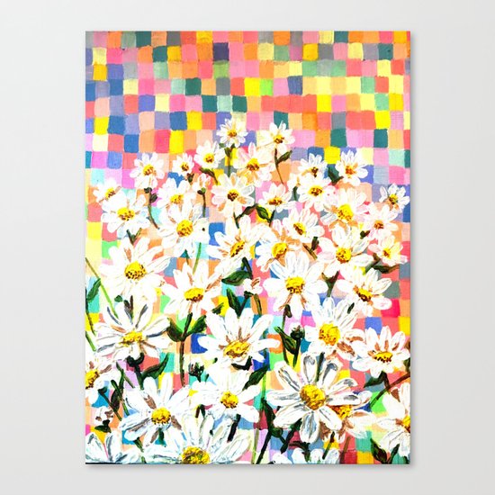 Land of Daisies Canvas Print