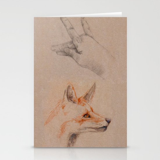 my wolf Stationery Cards