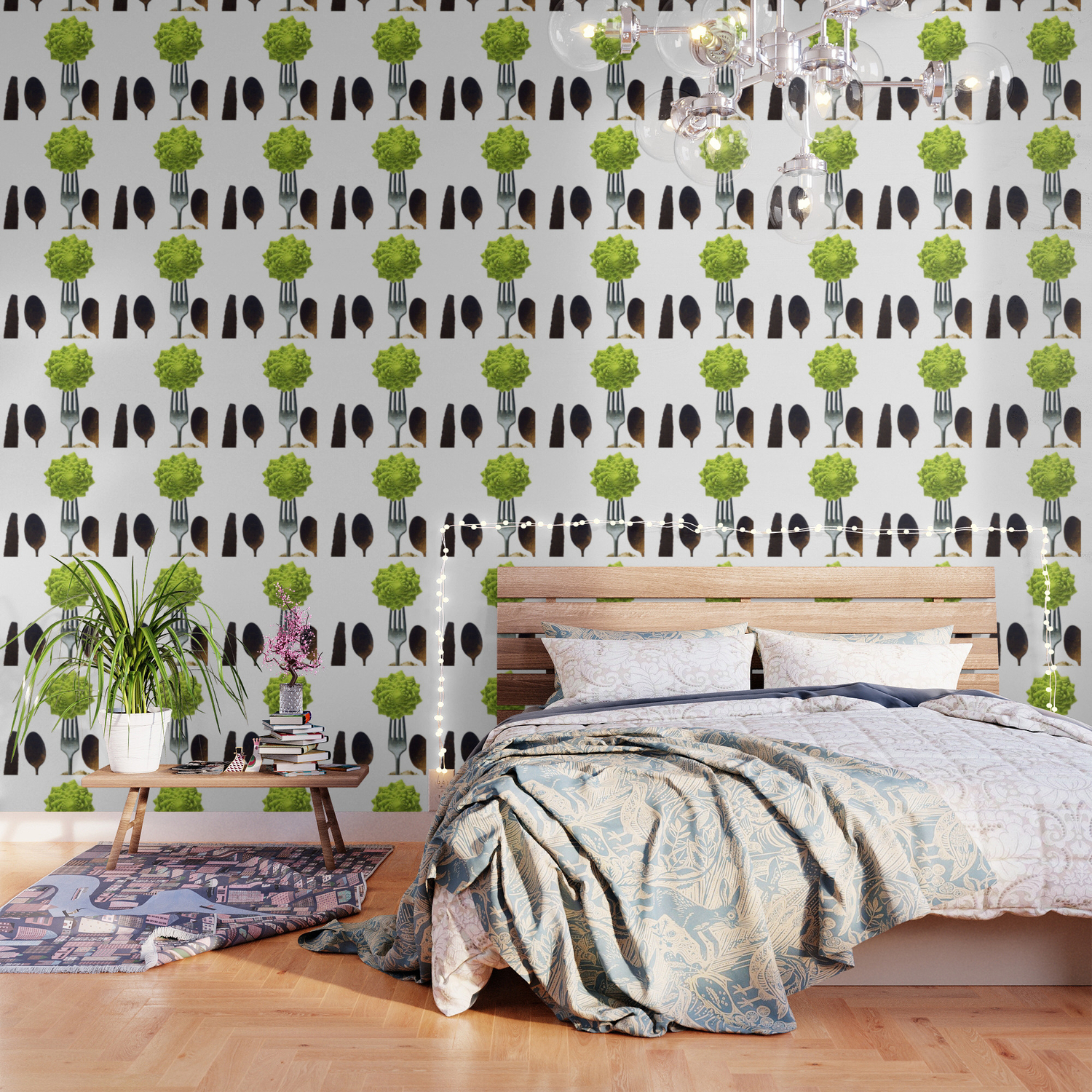 Eat Healthy Wallpaper By Tuttelepapille Society6