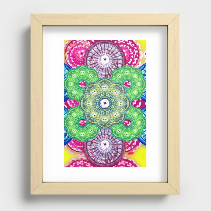psychedelic  Recessed Framed Print