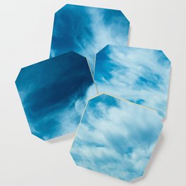 Cloudy Froth Coaster