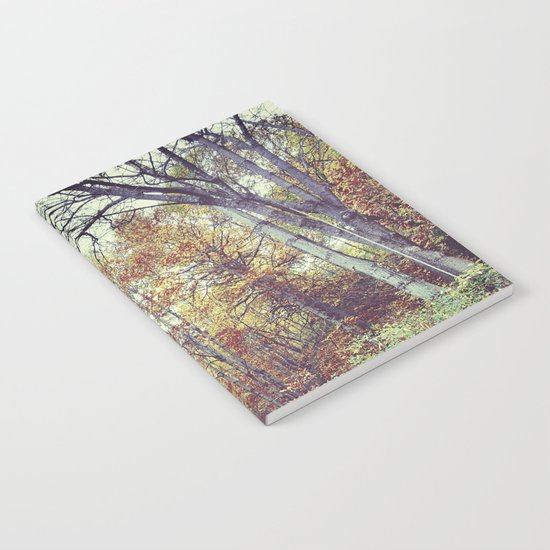 "Into the woods" Autumn wander. Notebook