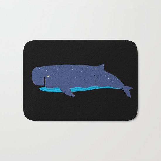 Whale you miss me? Bath Mat