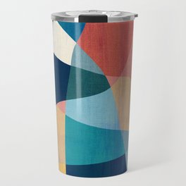 Waterfall and forest Travel Mug