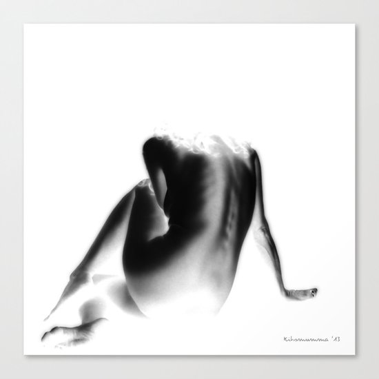 Negative Space Canvas Print