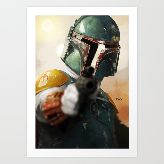 Boba Art Print