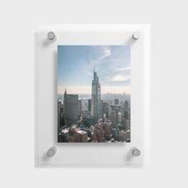 NYC Views | Skyscrapers in New York City | Travel Photography Floating Acrylic Print