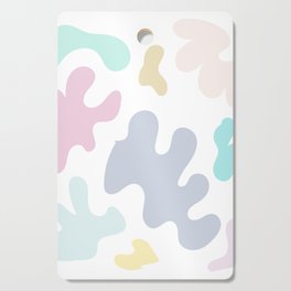 1 Abstract Shapes Pastel Background 220729 Valourine Design Cutting Board