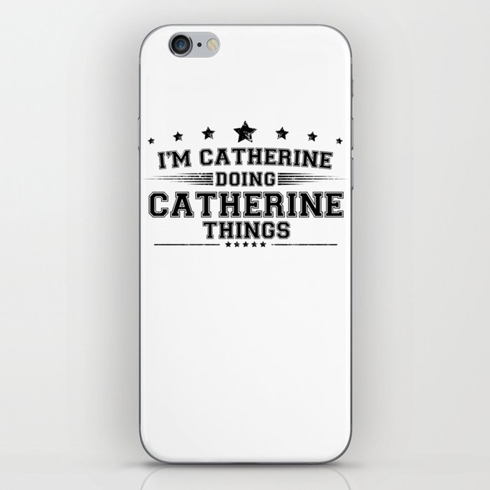 i’m Catherine doing Catherine things iPhone Skin