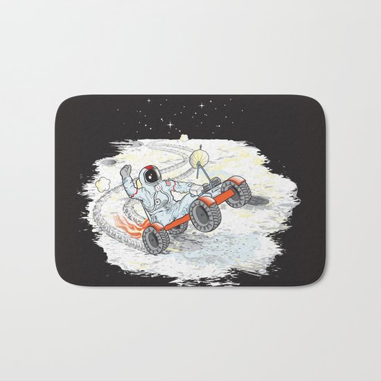 Space Dementia Bath Mat