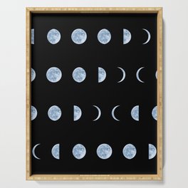 Moon Phases Serving Tray