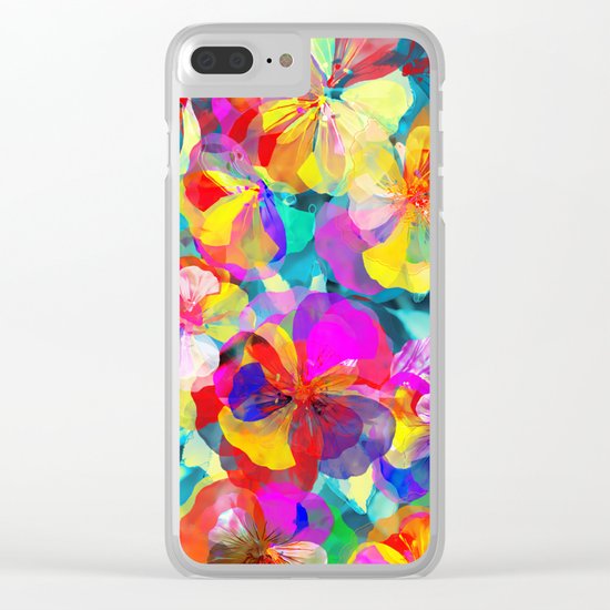 Flower carpet(56) Clear iPhone Case