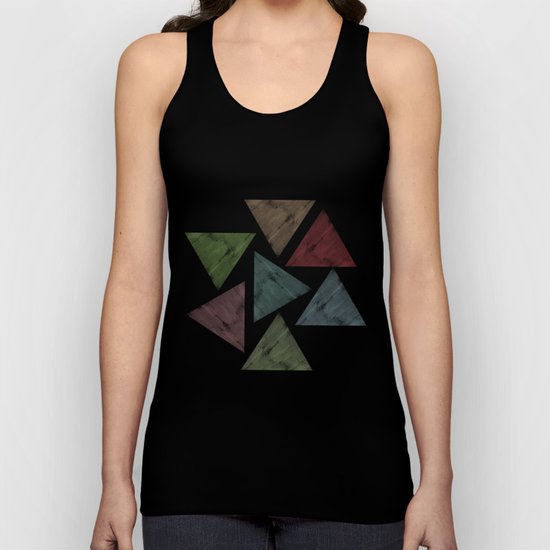Colorful Geometric Patterns Unisex Tank Top