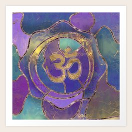 Om Symbol Art Prints For Any Decor Style Society6