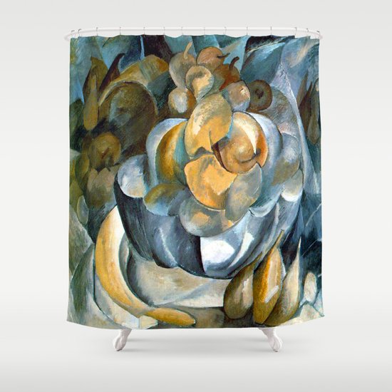 Georges Braque Fruit Dish Shower Curtain By Jjbzz Society6