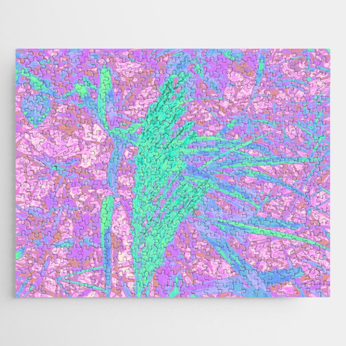 Abstract Mountain Grass  Jigsaw Puzzle