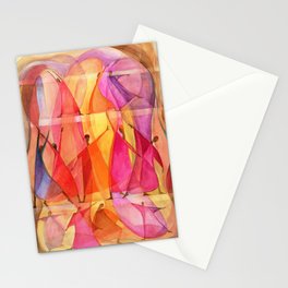 Colors of the Heart Stationery Cards