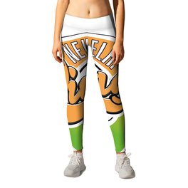 New Delhi vintage style logo. Leggings