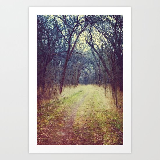 The Woods Are Lovely, Dark and Deep... Art Print