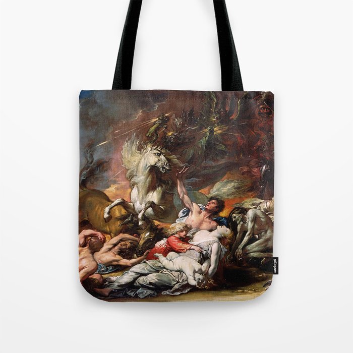 Death on the Pale Horse - Benjamin West Tote Bag