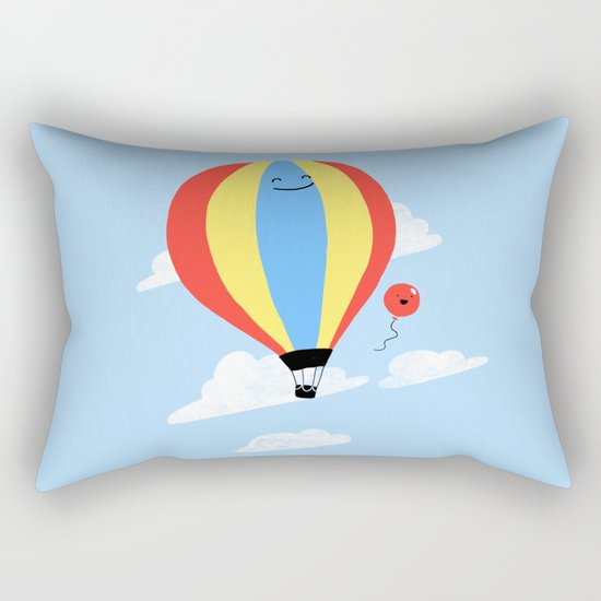 Balloon Buddies Rectangular Pillow