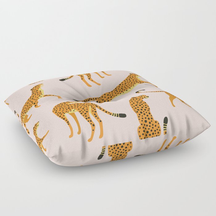 Leopard pattern Floor Pillow