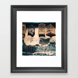 Home is where the heart is Framed Art Print